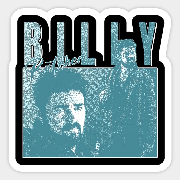 Billy Butcher Sticker by Fewclipclop